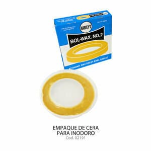 EMPAQUE CERA P/INODORO HARVEY´S