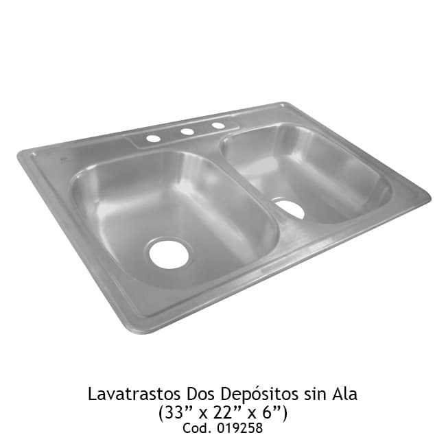 LAVAT 2 DEP. S/ALA 33X22X6" NIAGARA