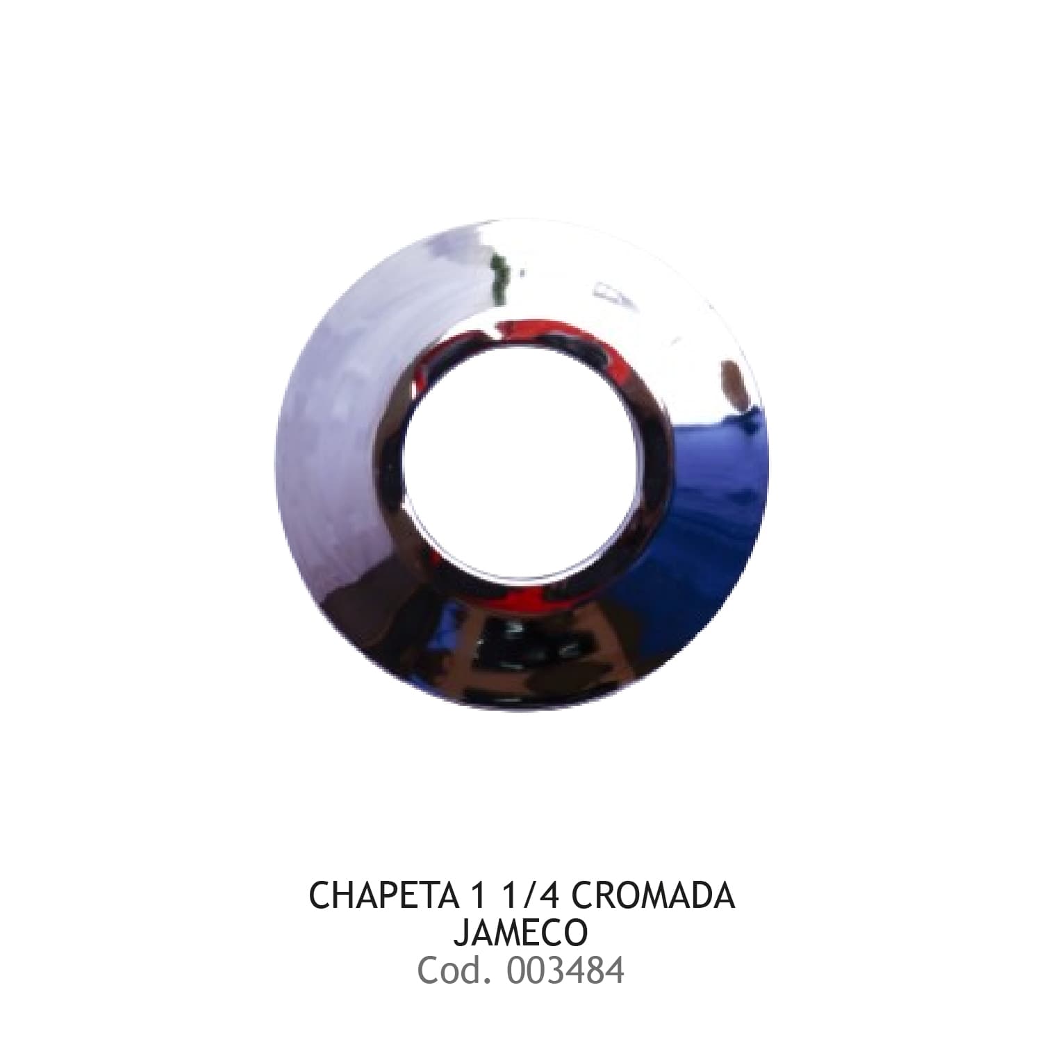 CHAPETA 1 1/4 CROMADA  JAMECO