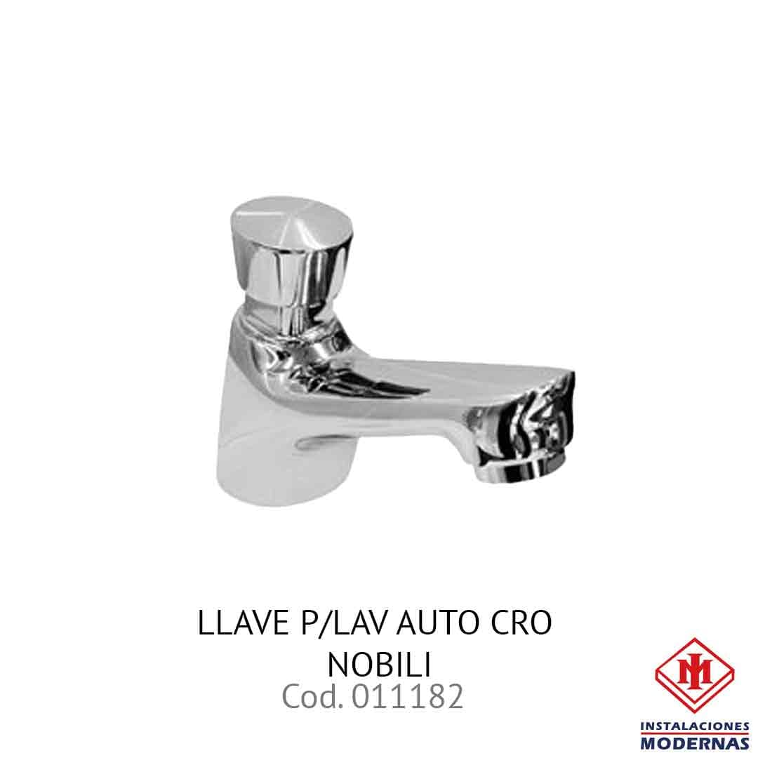 LLAVE P/Lavamanos AUTO CRO NOBILI