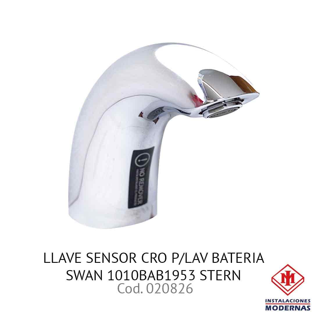 LLAVE SENSOR CRO P/Lavamanos BATERIA SWAN 1010BAB1953 STERN