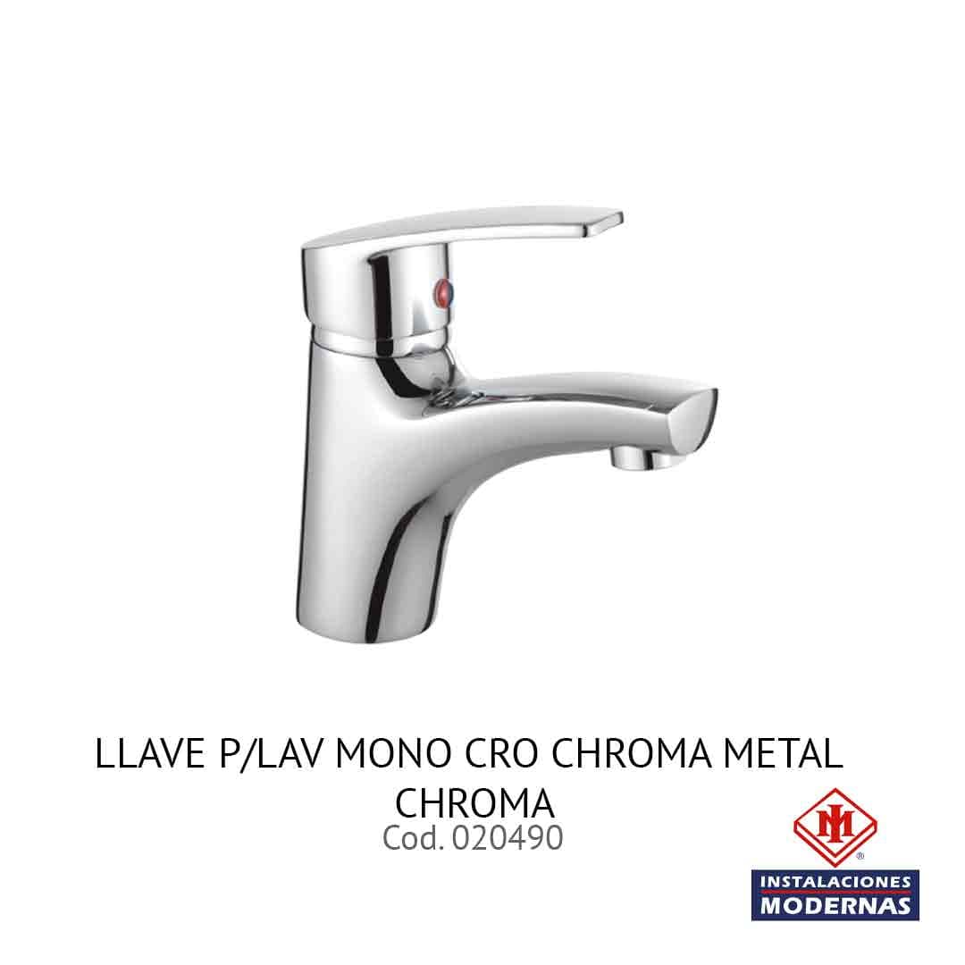 LLAVE P/Lavamanos MONO CRO CHROMA METAL  CHROMA
