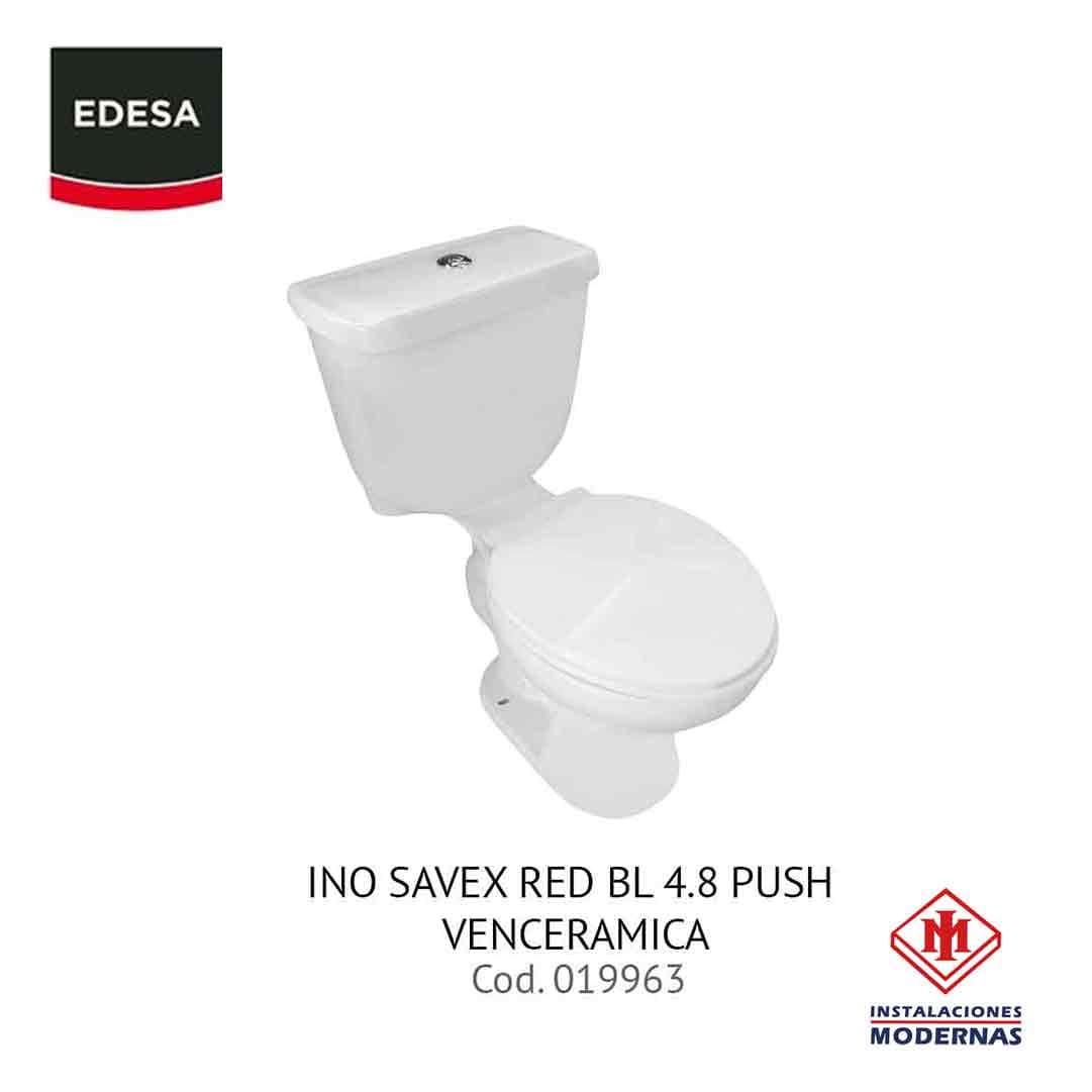 INODORO SAVEX RED BL 4.8 PUSH VENCERAMICA