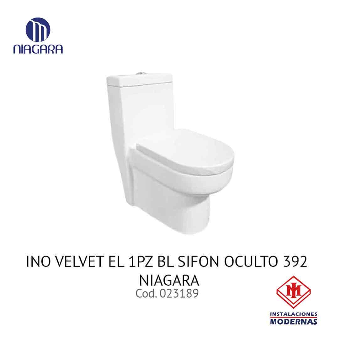 INODORO Velvet El 1pz Bl sifon oculto 392 NIAGARA