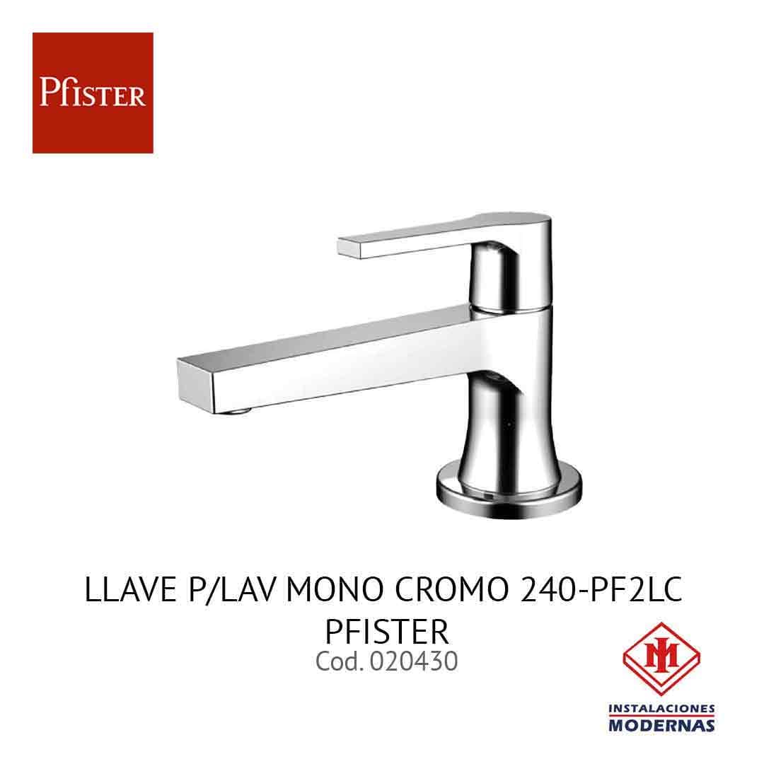 LLAVE P/Lavamanos MONO CROMO 240-PF2LC PFISTER