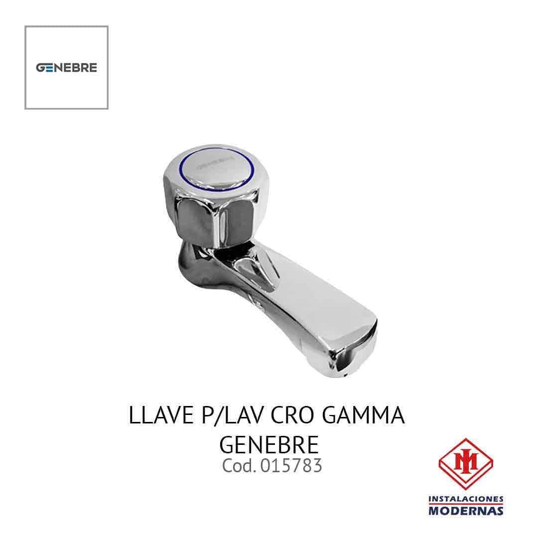 LLAVE P/Lavamanos CRO GAMMA GENEBRE