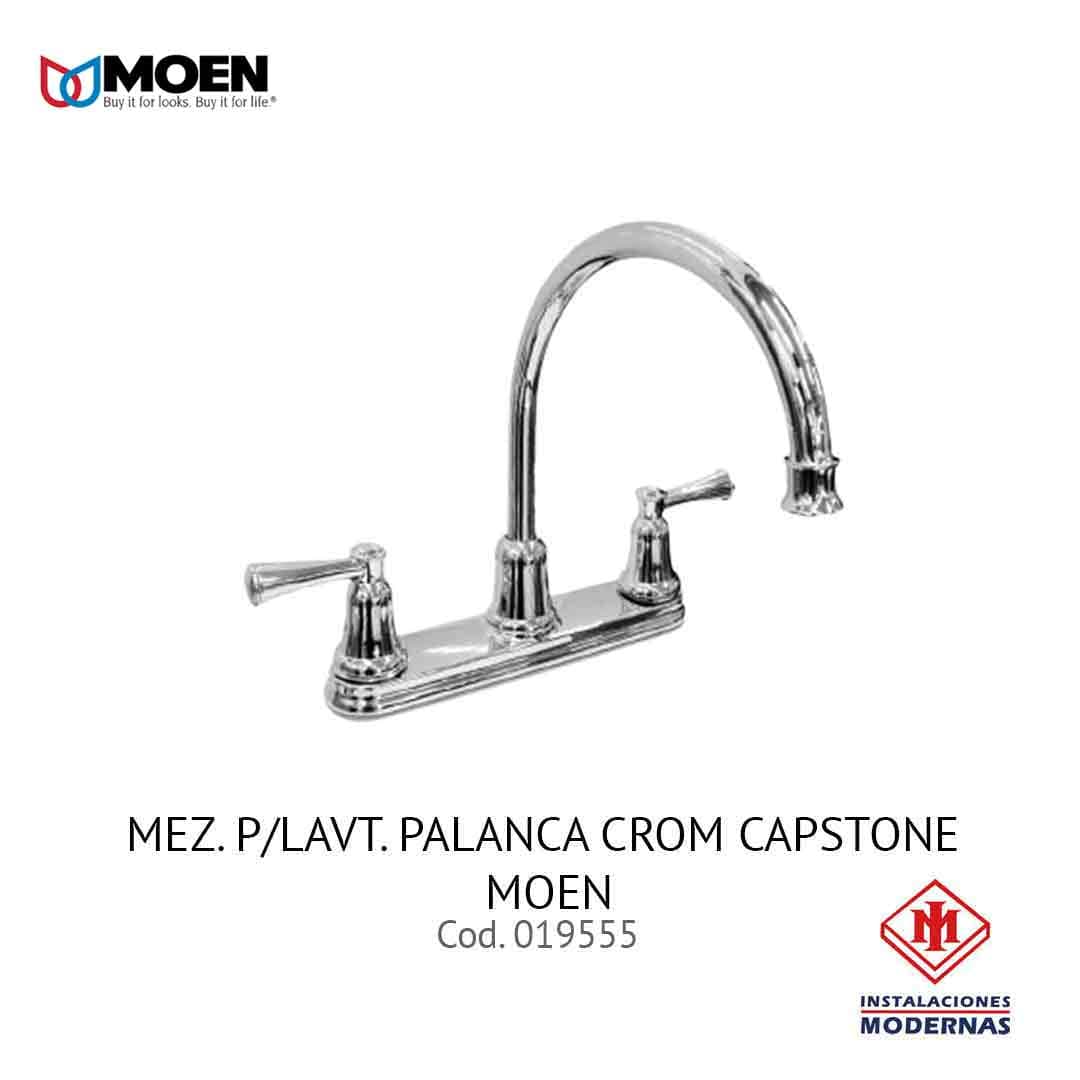 MEZ. P/LAVT. PALANCA CROM CAPSTONE MOEN