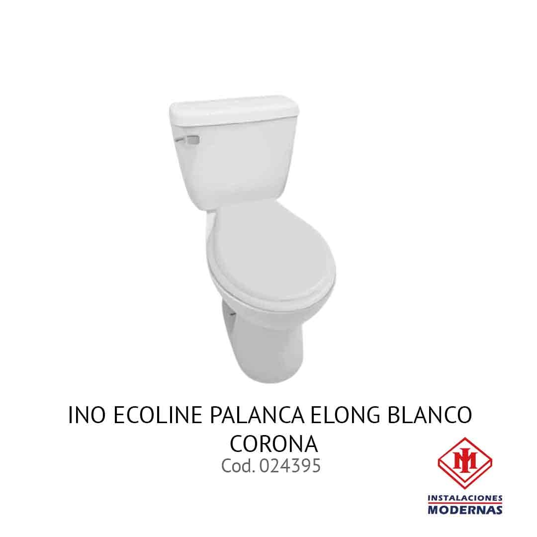 INODORO Ecoline Palanca Elong Blanco CORONA