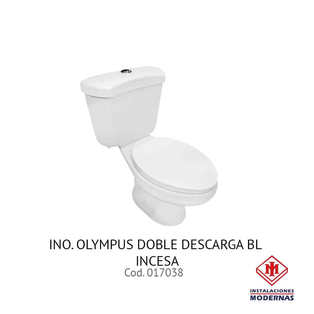 INODORO. OLYMPUS DOBLE DESCARGA BL INCESA