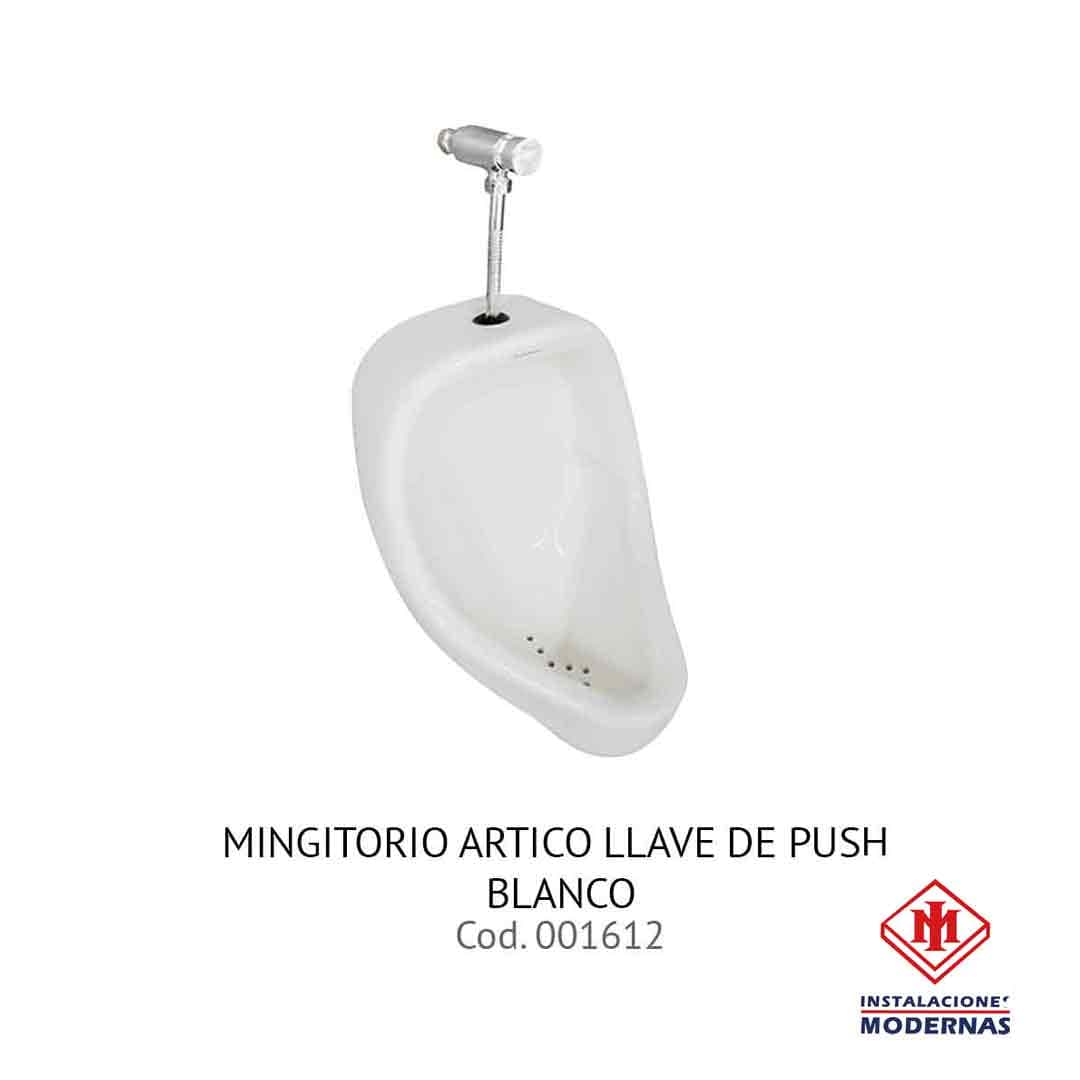 MINGITORIO ARTICO 307-R LLAVE PUSH  BL INCESA