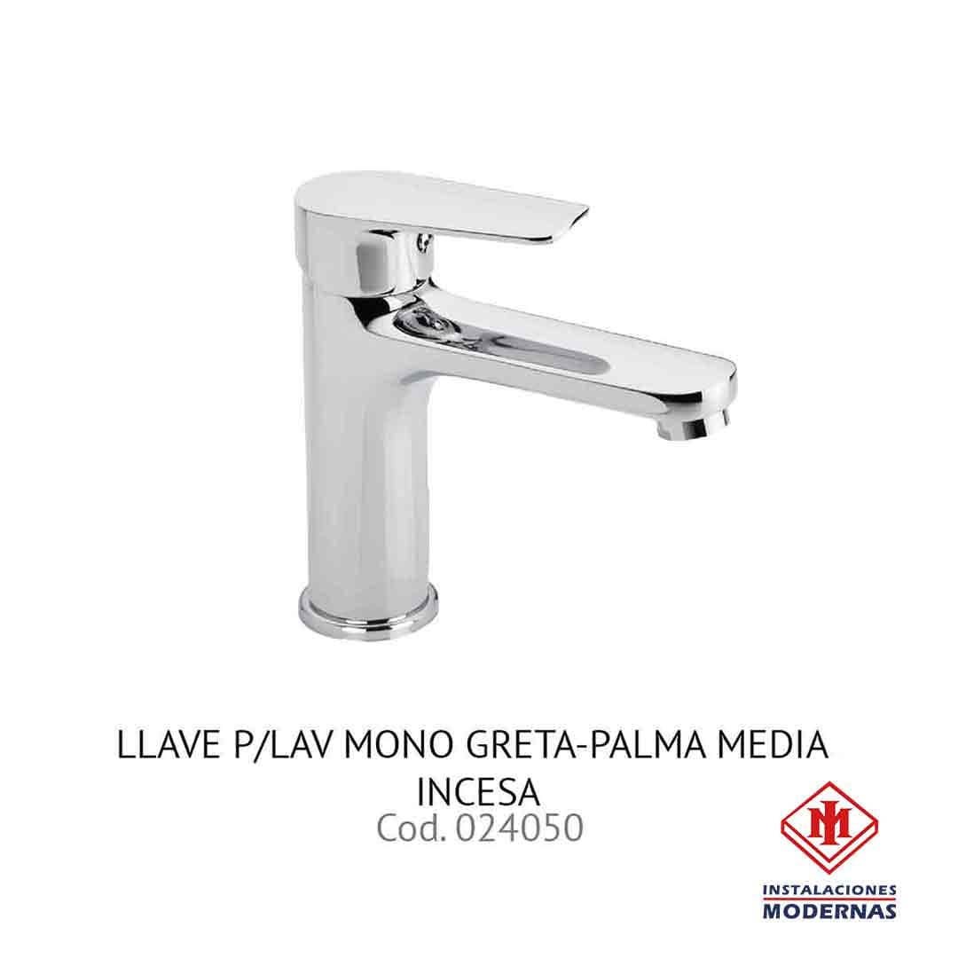 LLAVE P/Lavamanos MONO GRETA-PALMA MEDIA INCESA