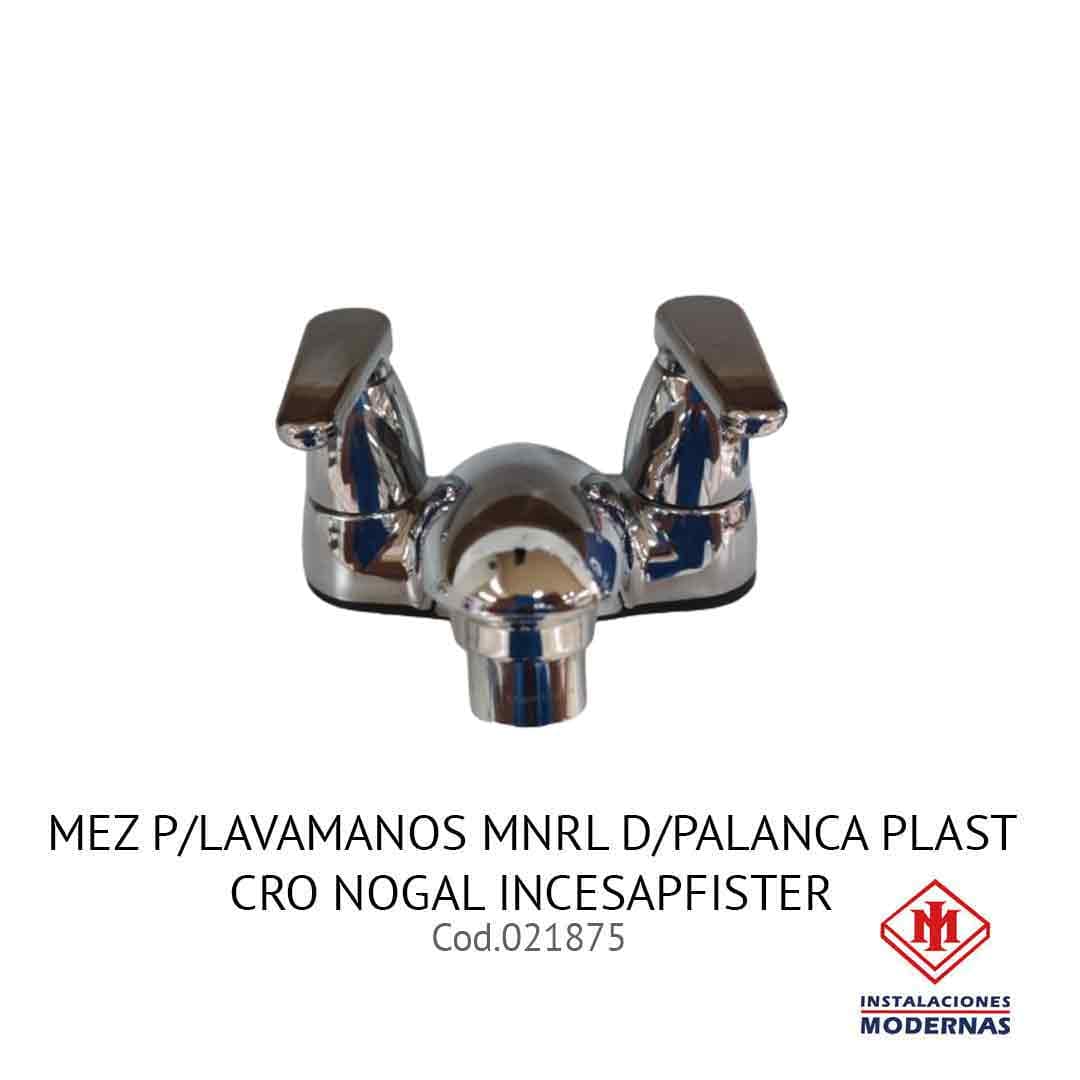 MEZ P/LAVAMANOS MNRL D/PALANCA PLAST CRO NOGAL INCESA