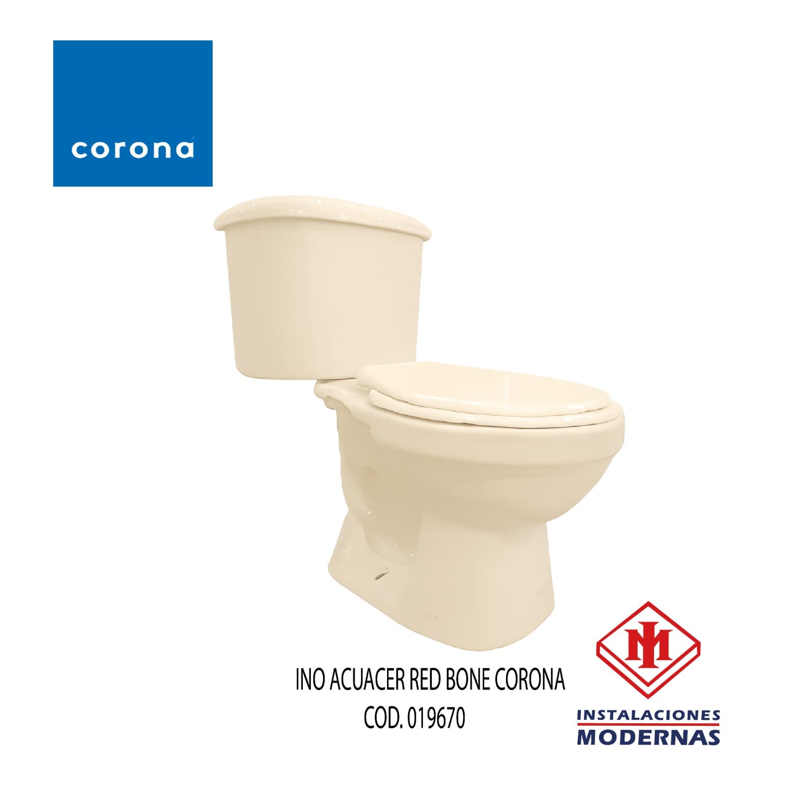 INODORO ACUACER RED BONE CORONA