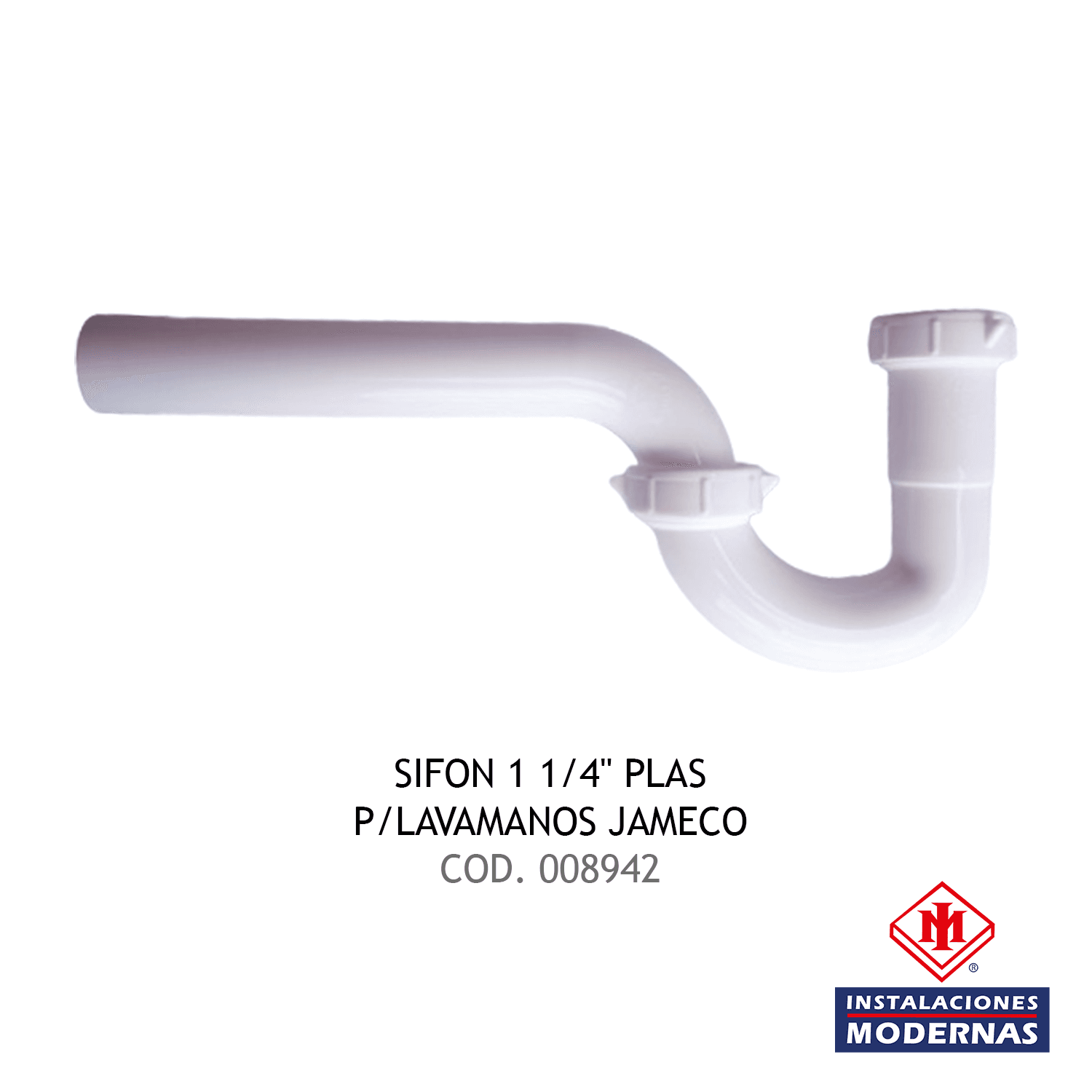 SIFON 1 1/4" PLAS P/Lavamanos JAMECO