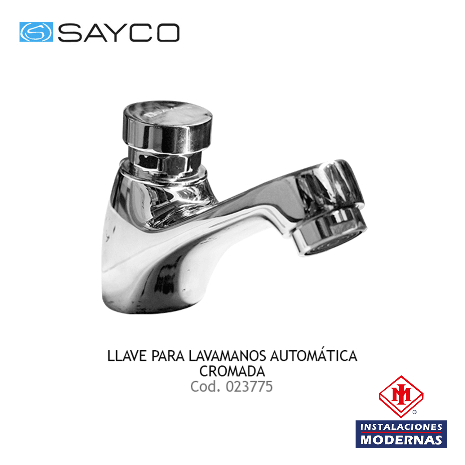 Llave P/lavam Auto Cro SAYCO