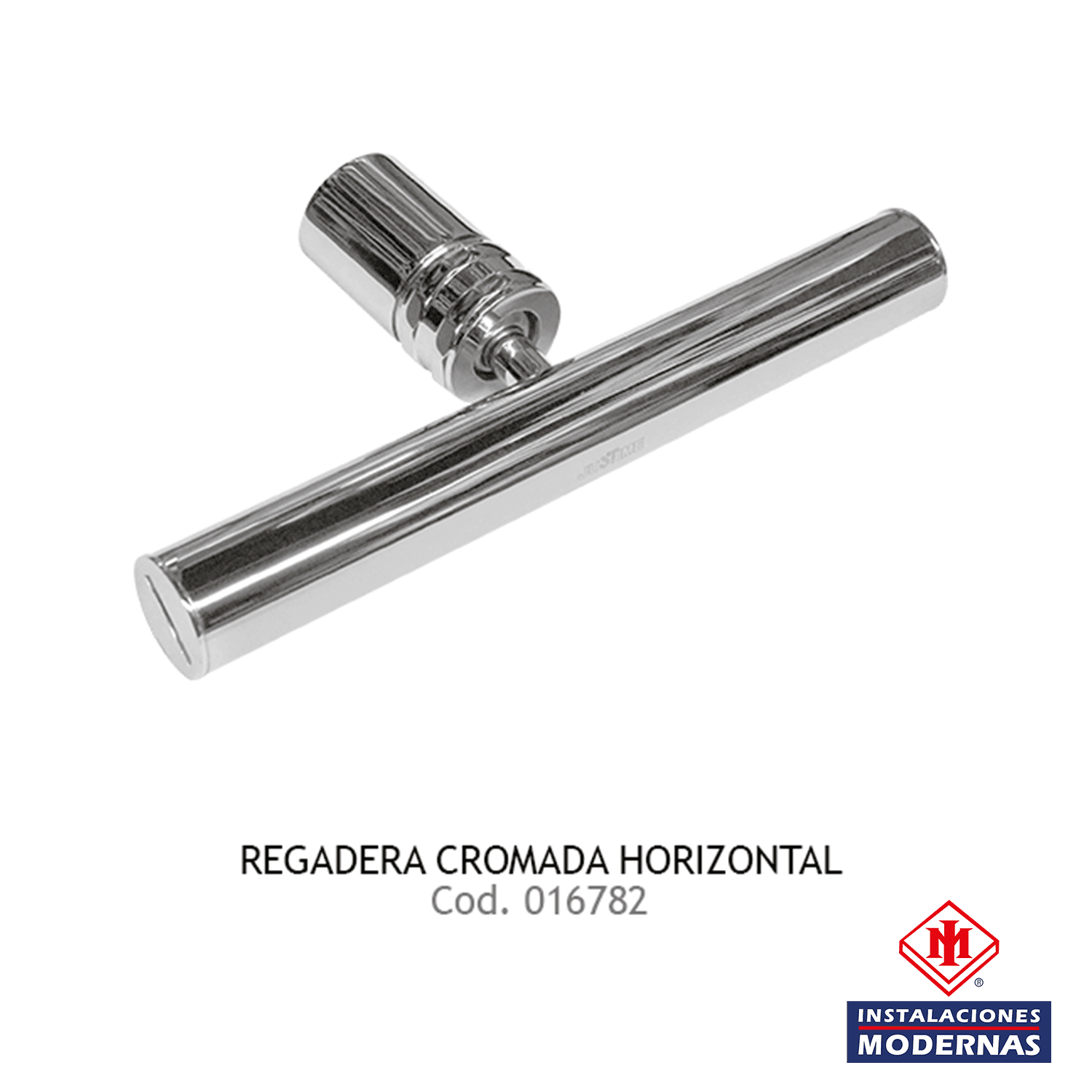 REGADERA CROMO HORIZONTAL VIA JUST TIME